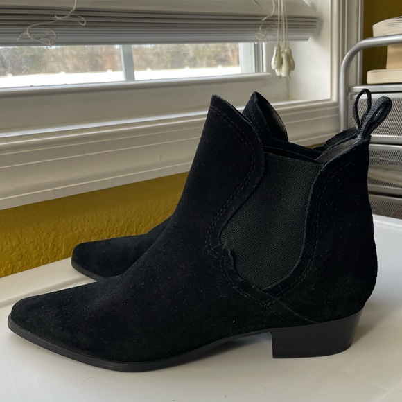 Zara Shoes Zara Women 36 Suede Ankle Bootie Poshmark